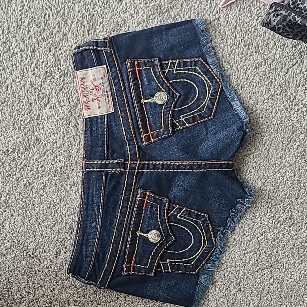 True Religion Jean Shorts